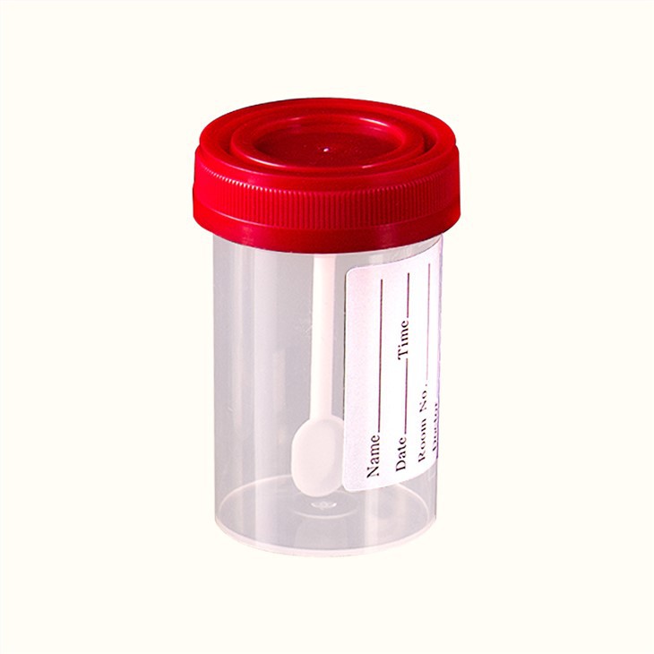 Sairaala   steriili   uloste   virtsa   säiliö   lusikalla   30ml   60ml   90ml   120ml
