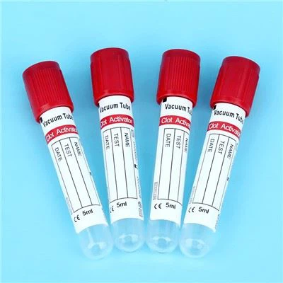 Clot Activator Red Top tyhjiöveren keräysputki
