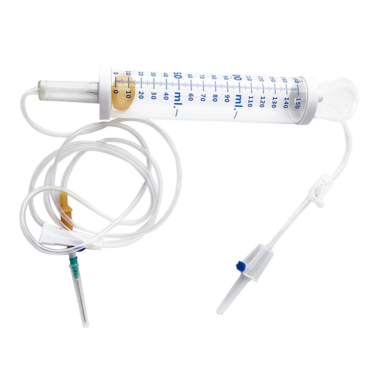 Infuusiosarja, jossa Burette Microdrip 100ml 150ml