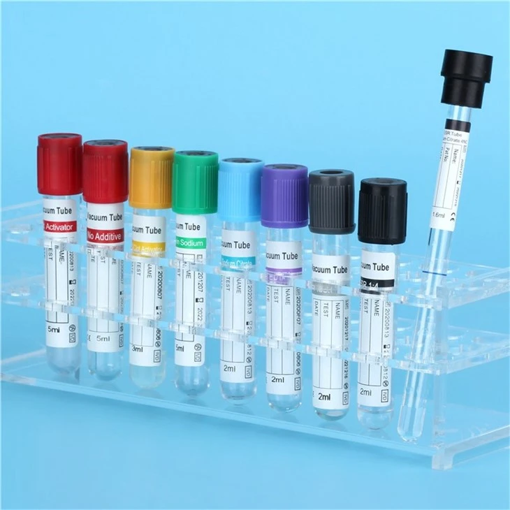 Vacuum Blood Colletion Tube System PET GLASS