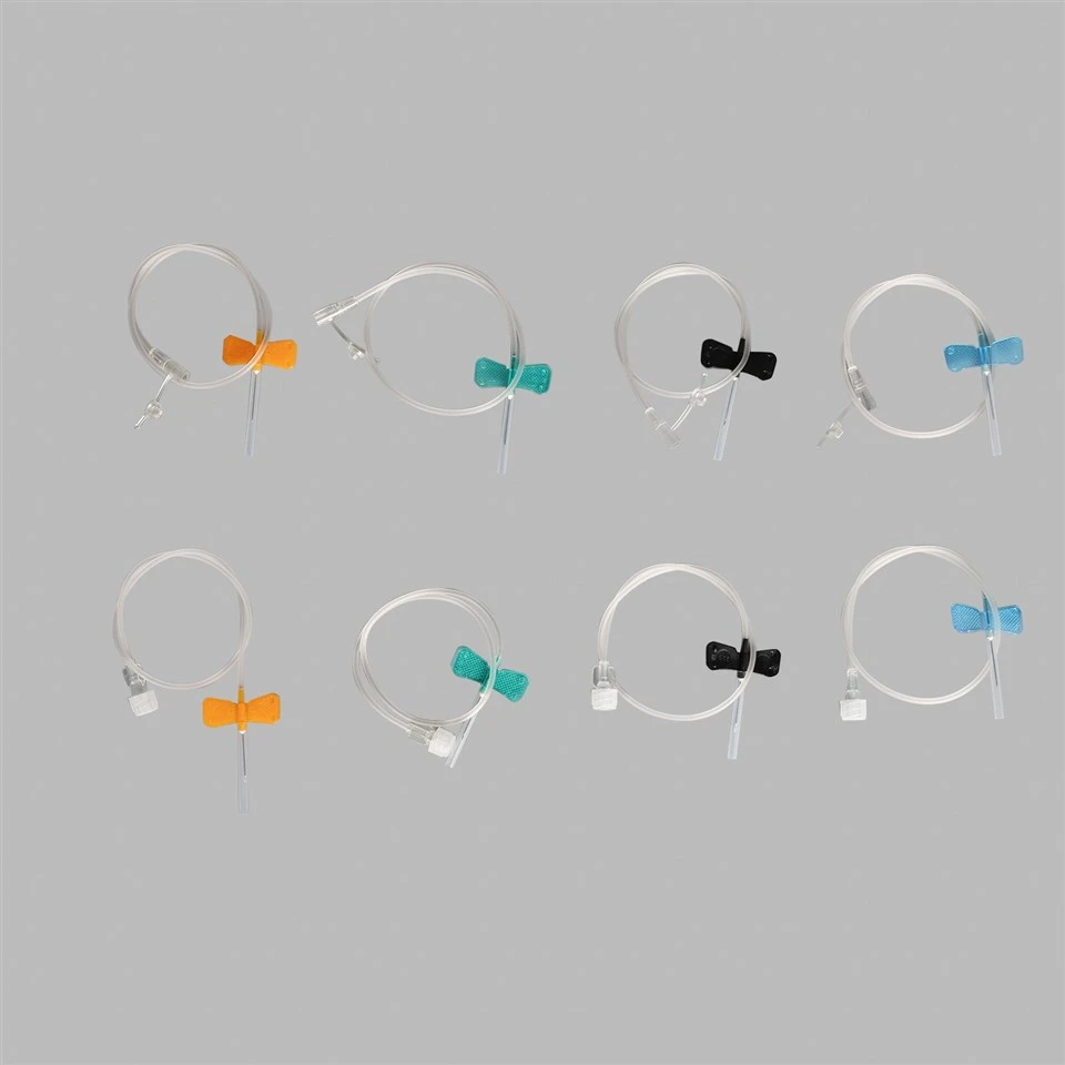 Blood Collecion Needle Scalp Vein Set: Luer Lock Or Luer Slip