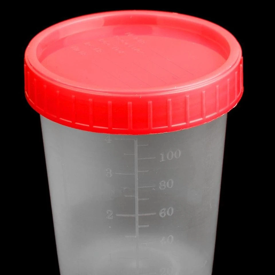 Plastic Graduated Measuring Specimen Cup Sterile Container