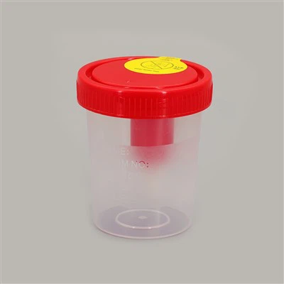 Sairaalan käyttö 20ml 30ml 40ml 60ml 120ml -näytteen virtsan säiliön virtsakuppi