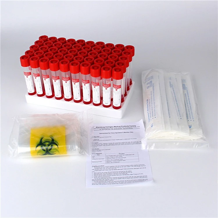 VTM Disposable Virus Specimen Collection Tube With 3ml Solution